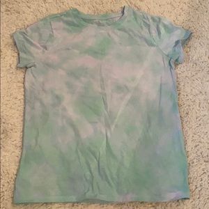 Cat and jack tie dyed top
